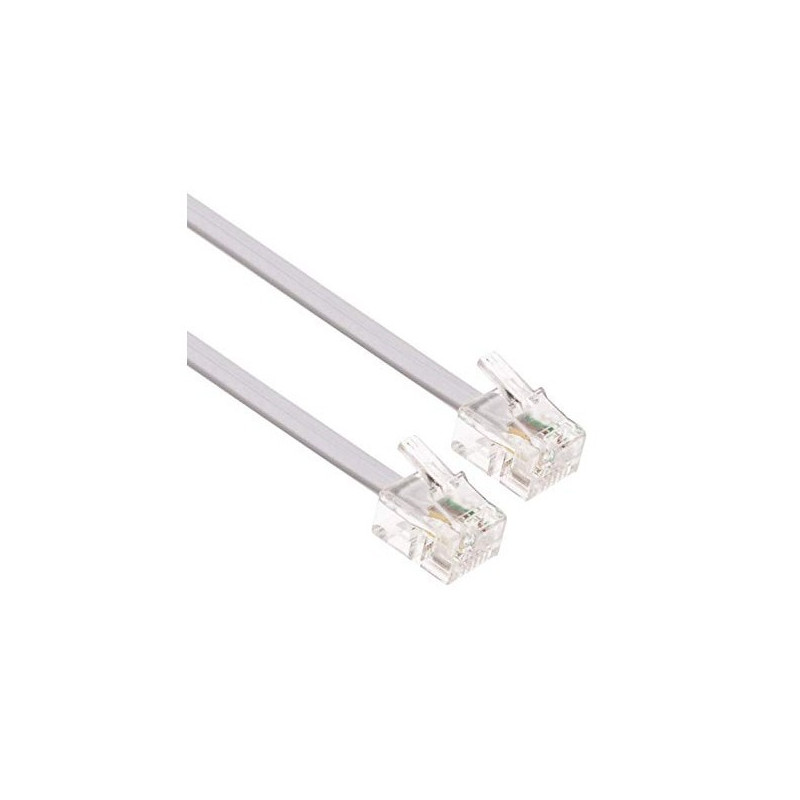 Cable RJ11 pour Téléphone Fixe - 3M