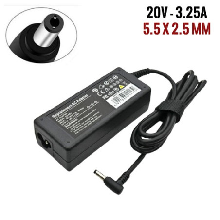 Chargeur Pc - LENOVO - 20V 3.25A