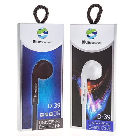 Ecouteur avec Micro Blue Spectrum D-39