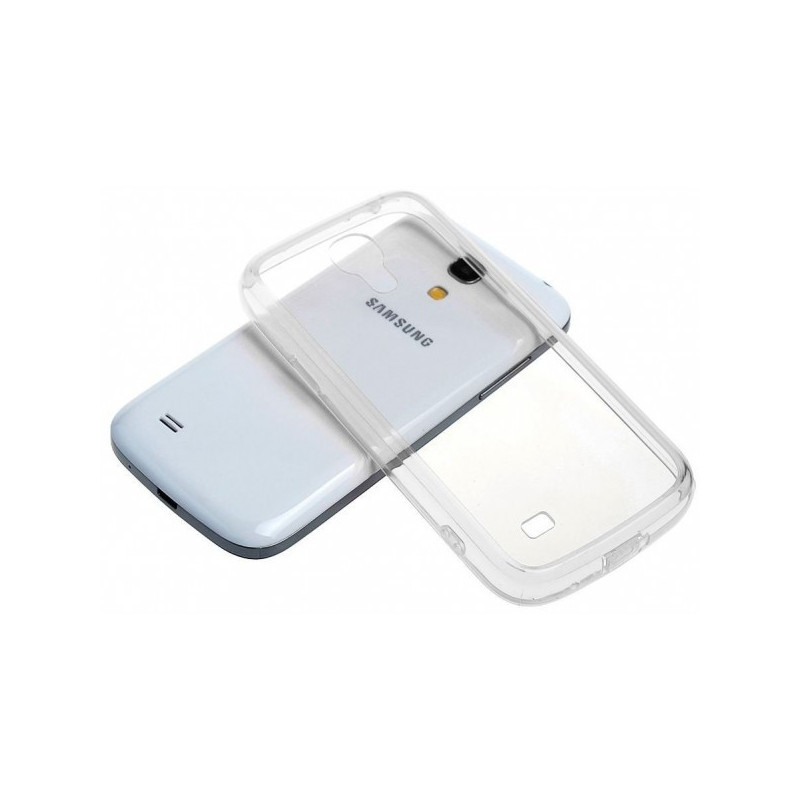 Etui en Silicone pour Samsung Galaxy S4 / Transparent