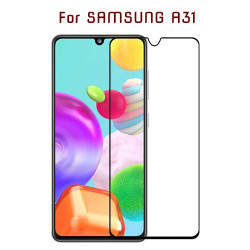 Samsung A31 - Protection FULL SCREEN GLASS - Noir