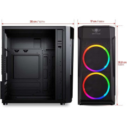 Boitier SPIRIT OF GAMER DEATHMATCH 3 RGB GAMING MATX /ITX