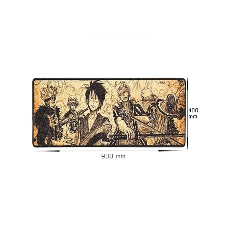 Tapis de Souris XXL 900x400mm ONE PIECE (01)