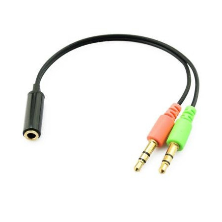 Adaptateur 2 Jack Male Vers Jack Femelle 3.5mm