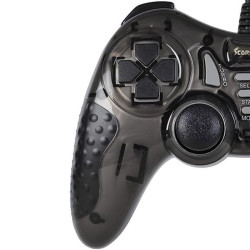Manette de Jeu USB Double Vibration SCORPION SJ606-1 - Noir