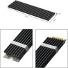 Radiateur Ultra Fin pour SSD M.2 / NVME