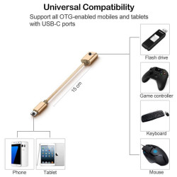 Adaptateur OTG - Type C vers USB 2.0