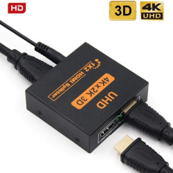 Splitter HDMI 2 Ports 4K 3D