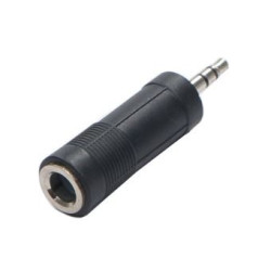 Adaptateur Jack 3.5m Male vers Jack 6.35m Femelle