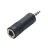 Adaptateur Jack 3.5m Male vers Jack 6.35m Femelle
