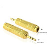 Adaptateur Jack 3.5m Male vers Jack 6.35m Femelle