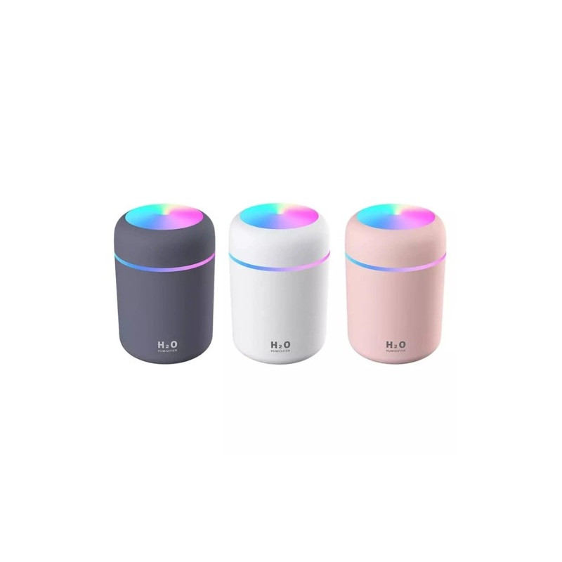 Diffuseur De Parfum H2O Avec Lumière Colorée - 300ml