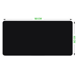 Tapis de Souris XXL 900x400mm Noir