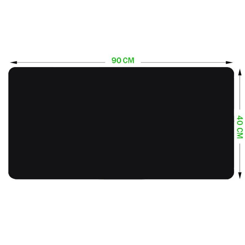 Tapis de Souris XXL 900x400mm Noir