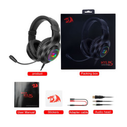 Casque Gaming REDRAGON HYLAS RGB 7.1 H260