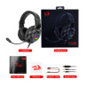Casque Gaming REDRAGON HYLAS RGB 7.1 H260