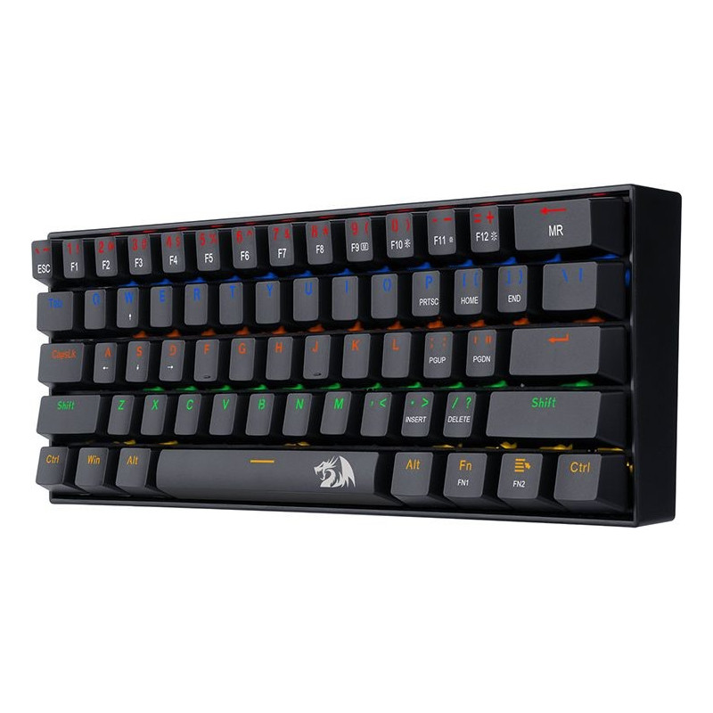 Clavier Gaming Mécanique REDRAGON LAKSHMI K606 60% Rainbow