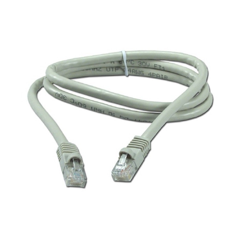 Cable Réseau UTP CAT 5E RJ45 3M - Gris
