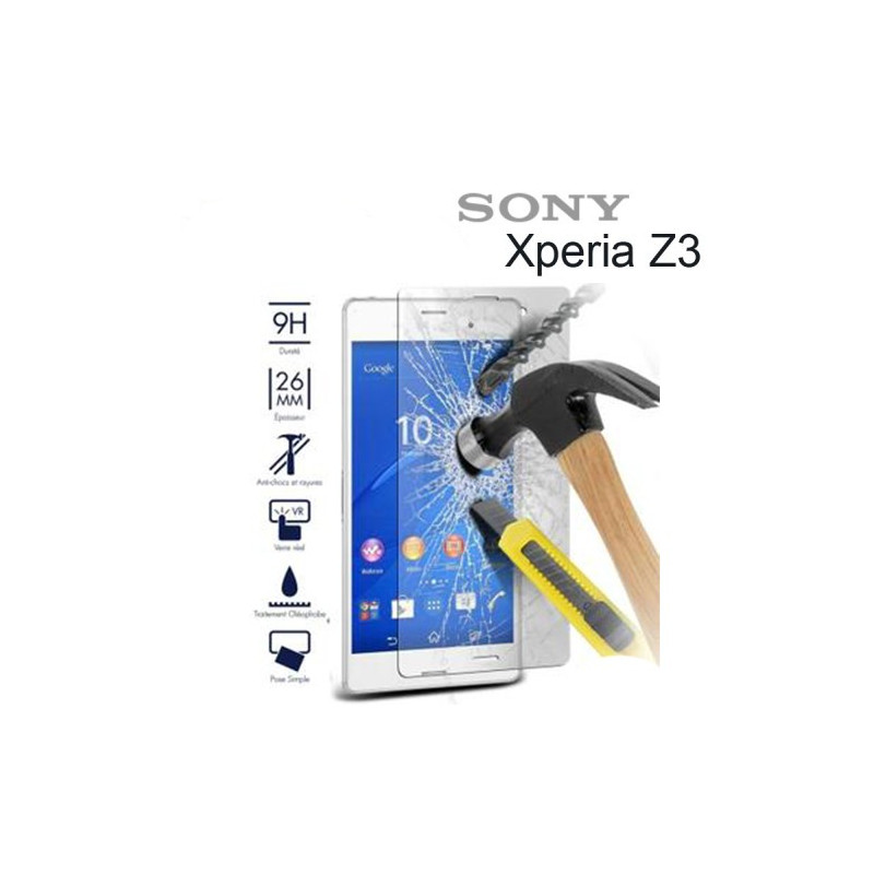 Protection en verre trempé Sony Xperia Z3