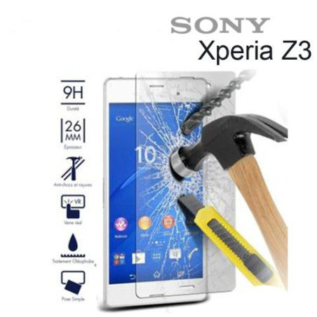 Protection en verre trempé Sony Xperia Z3