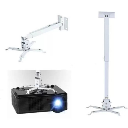 Support Plafond pour Vidéoprojecteur 28-55cm