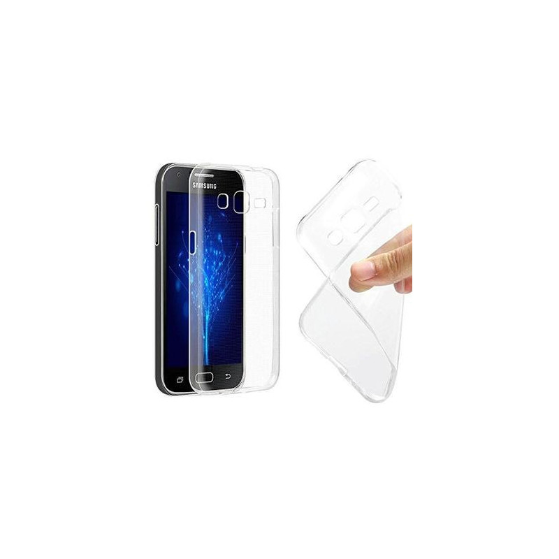 Etui en Silicone pour Samsung Galaxy J2 / Transparent