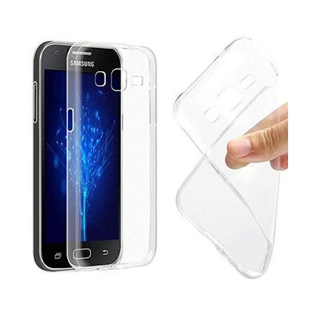 Etui en Silicone pour Samsung Galaxy J2 / Transparent