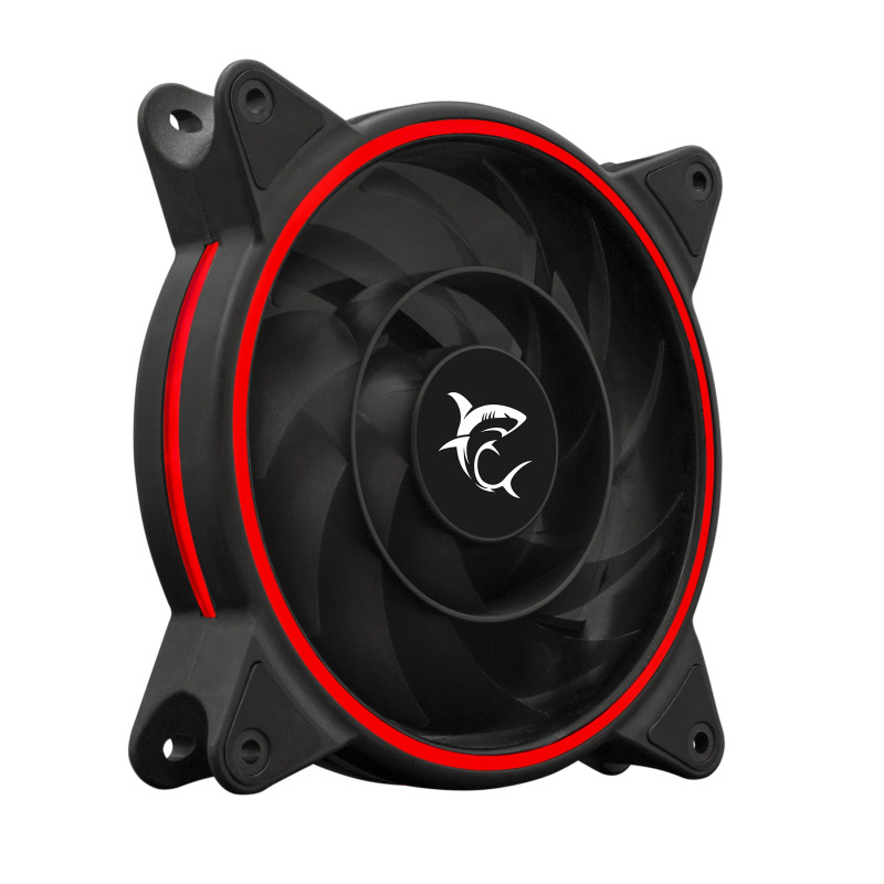 Ventilateur de Boitier WHITE SHARK WARP - LED Rouge