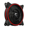 Ventilateur de Boitier WHITE SHARK WARP - LED Rouge