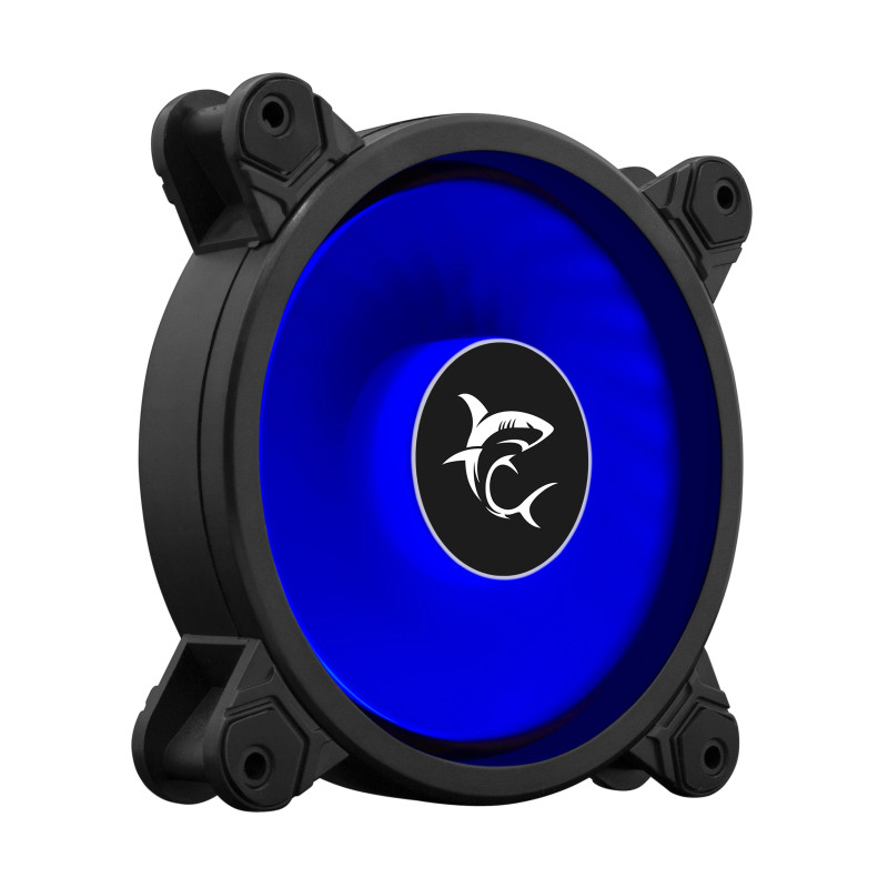Ventilateur de Boitier WHITE SHARK VELOCITY - LED Bleu