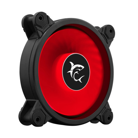 Ventilateur de Boitier WHITE SHARK DASH - LED Rouge