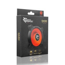 Ventilateur de Boitier WHITE SHARK DASH - LED Rouge