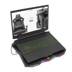 Refroidisseur Gaming WHITE SHARK GLACIER RGB 17.3" GCP-03