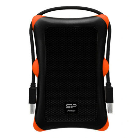 Boitier Externe Antishoc 2.5" HDD USB 3.0 SATA SILICON POWER ARMOR A30 - Noir