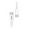 Cable Type C vers Type C 25W 1m ELEKTRUM