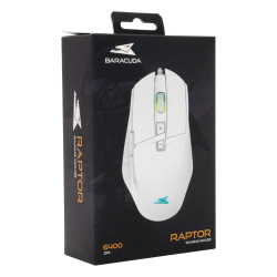 Souris Gaming BARACUDA RAPTOR BGM-052 - Blanc