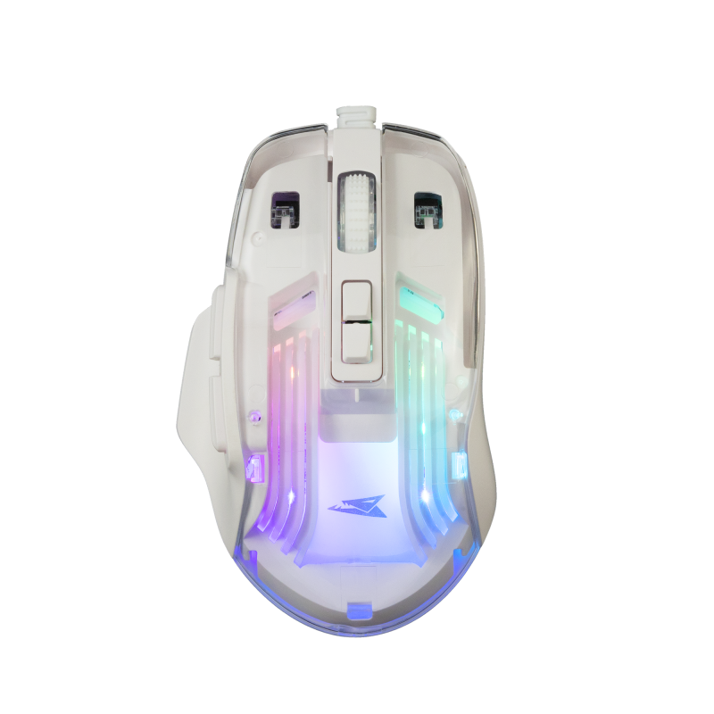 Souris Gaming BARACUDA ANGLERFISH BGM-062 - Blanc