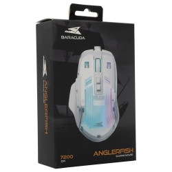 Souris Gaming BARACUDA ANGLERFISH BGM-062 - Blanc