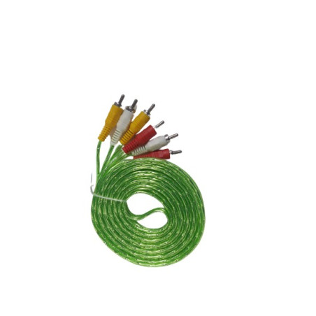 Cable 3 RCA vers 3 RCA 3m