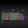 Clavier Gamer Sans Fil RGB Rechargeable ADVANCE CLA-310 - Noir