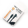 Cable Type C vers Type C 1m 3A 60W Coudé 90°
