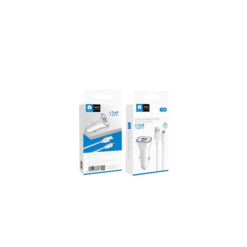 Chargeur Allume Cigare Lightning 12W WUW T54