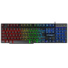 Clavier Gaming Semi-Mécanique T-WOLF T20 RGB - Noir