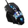 Souris Gaming T-WOLF V10 WARRIOR LED RGB - Noir