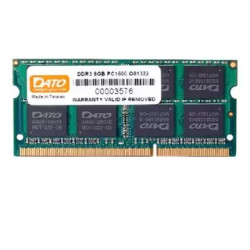 Barrette Mémoire SO-DIMM DATO TEK 8GB DDR3L 1600 Mhz