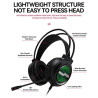 Casque Gaming T-WOLF H130 LED RGB - Noir