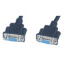 Cable VGA femelle vers VGA femelle 1.5m